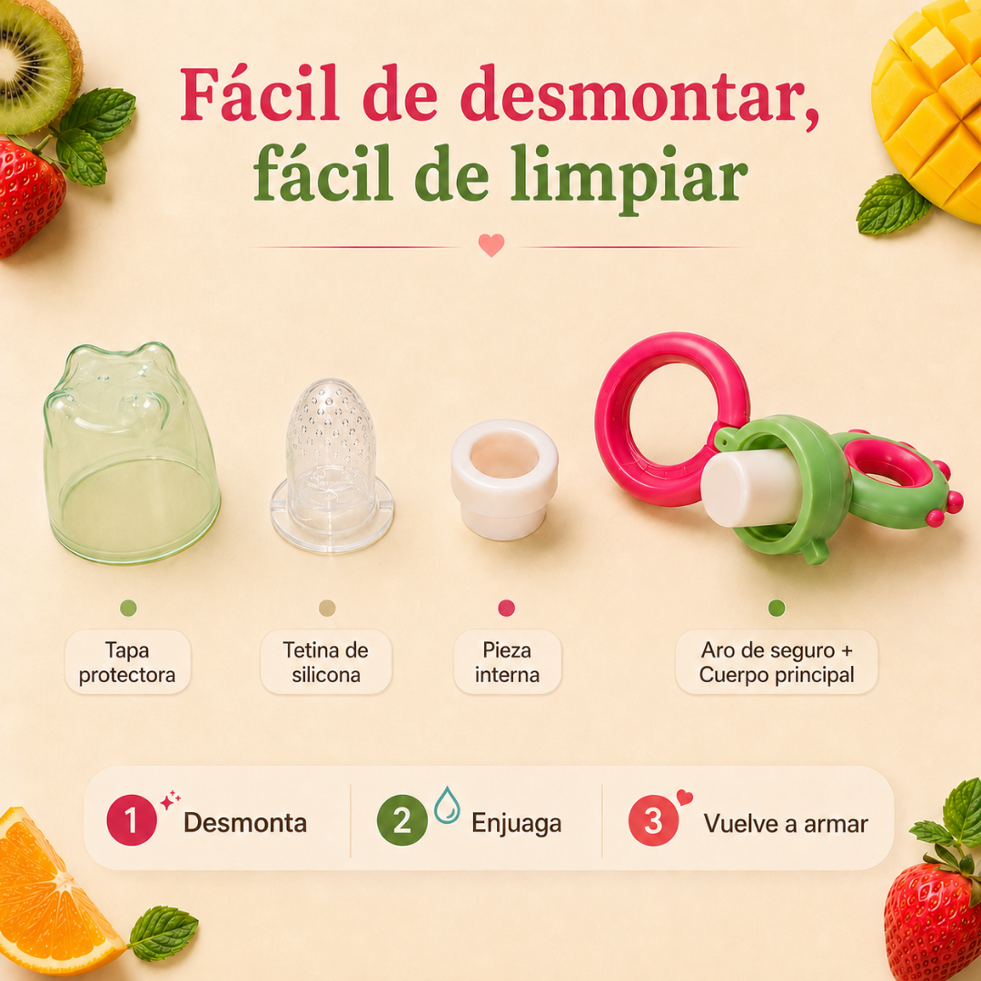 Chupón Alimentador de Frutas